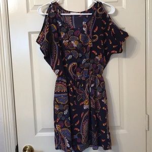 Cold shoulder dress